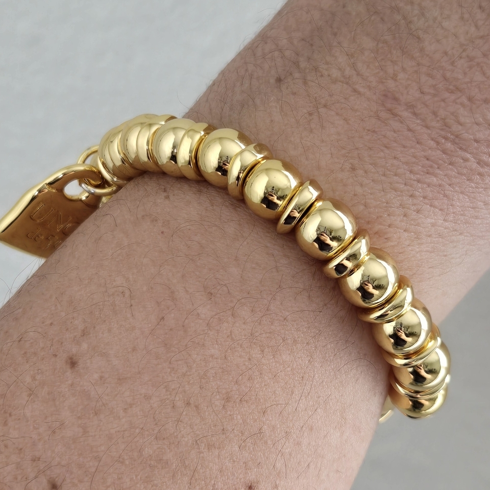 UNO de 50 Bracelet • BOHEMIAN • Gold - Picture 9 of 10